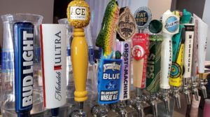draft beer available at the staggerin sports grill in Starkville MS